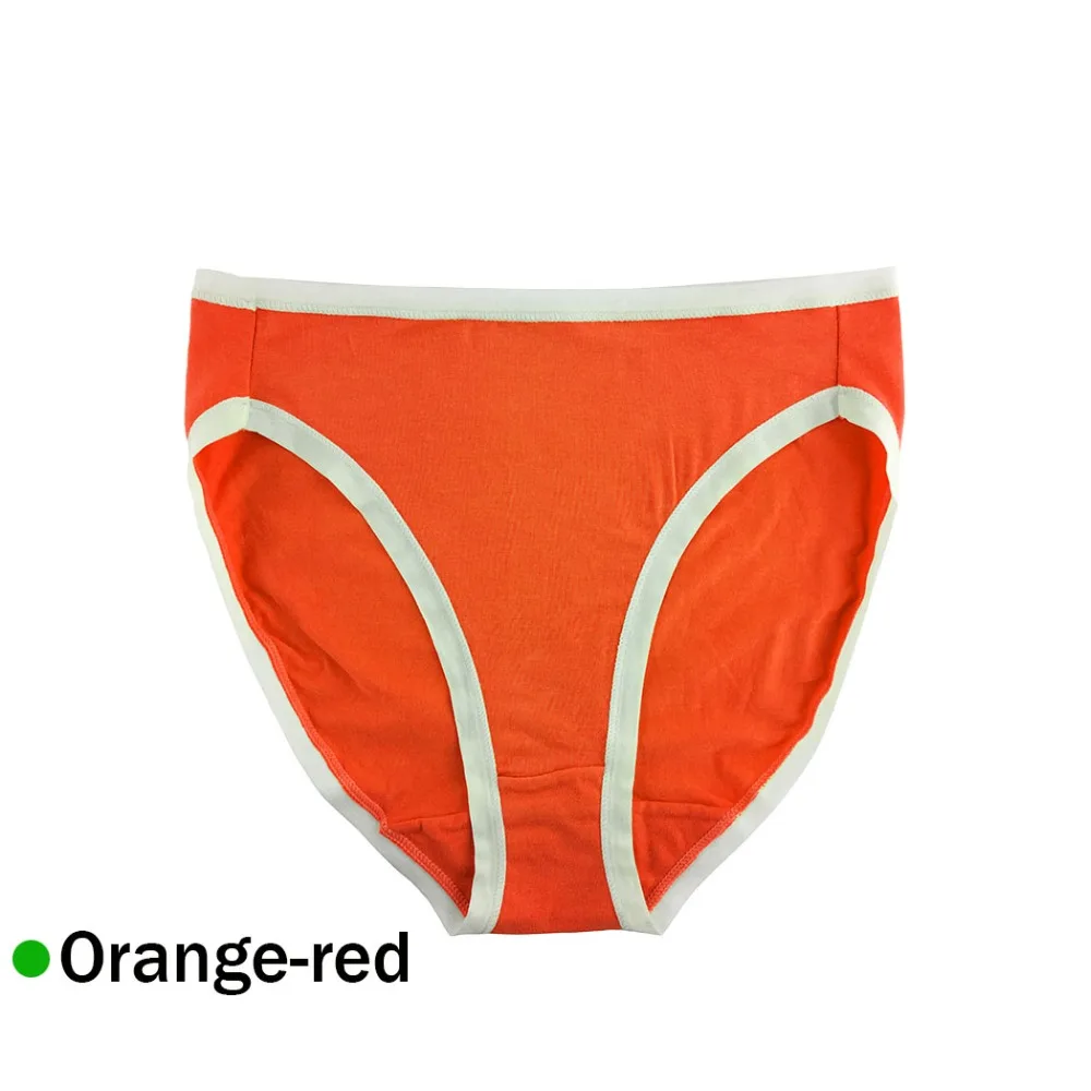 4 шт./лот женские хлопковые трусики с высокой талией высоким вырезом сексуальные