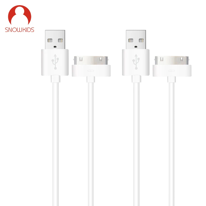 USB-кабель Snowkids 2 шт./лот 30-контактный кабель для быстрой зарядки и синхронизации