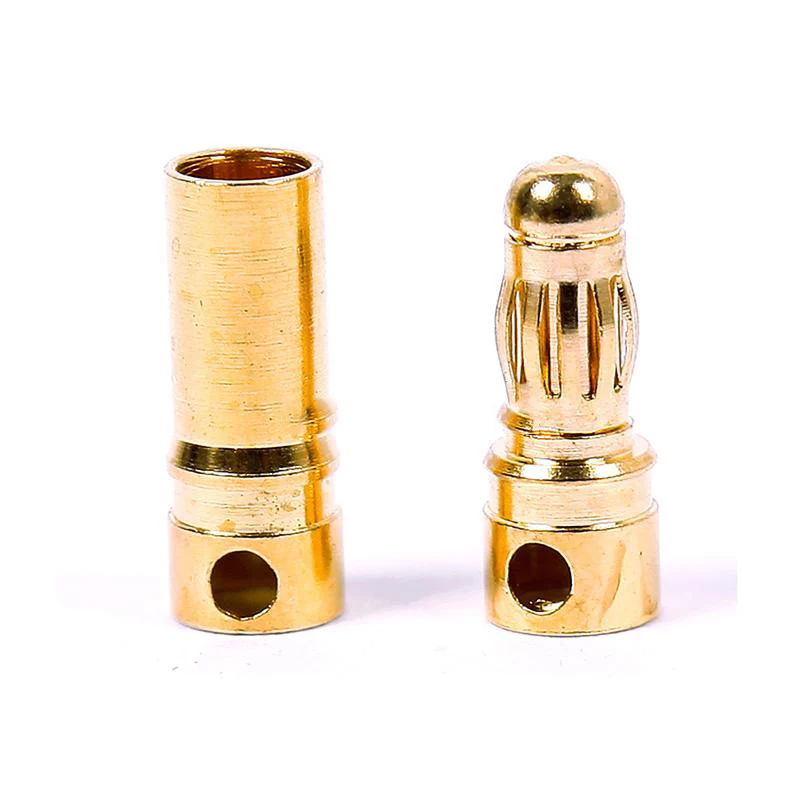 DollarMee excellent fancy 1 10 Pairs 3.5mm Gold Bullet Plug Lipo Battery Brushless Motor Connector Universal! | Обустройство дома