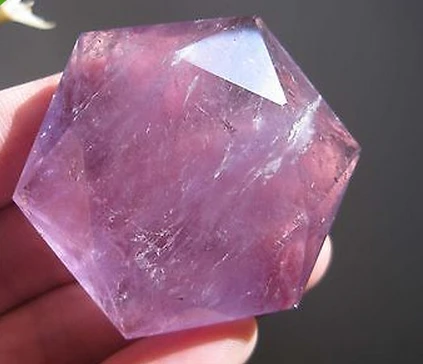 A ** 67 г Природный аметист кристаллическая Звезда Давида резьбы искусства | Дом и