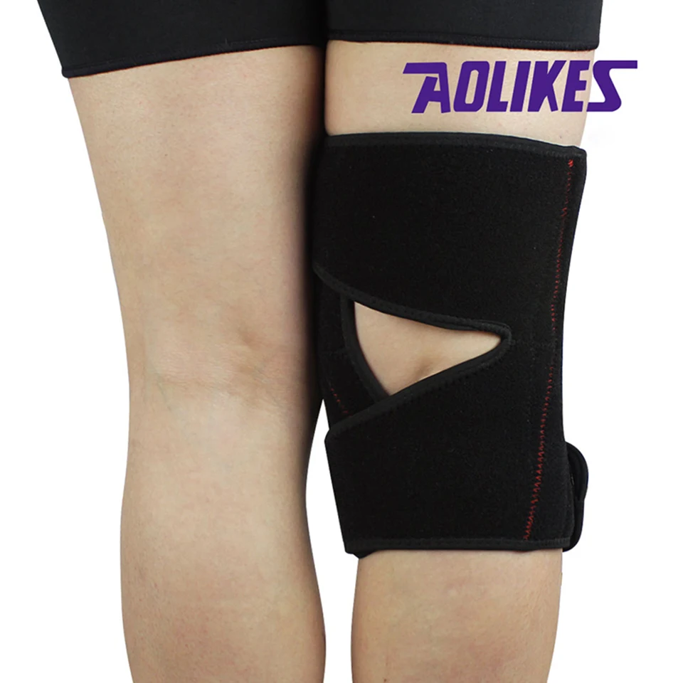 AOLIKES 1 шт. Регулируемый Баскетбольные наколенники колено Поддержка фиксатор