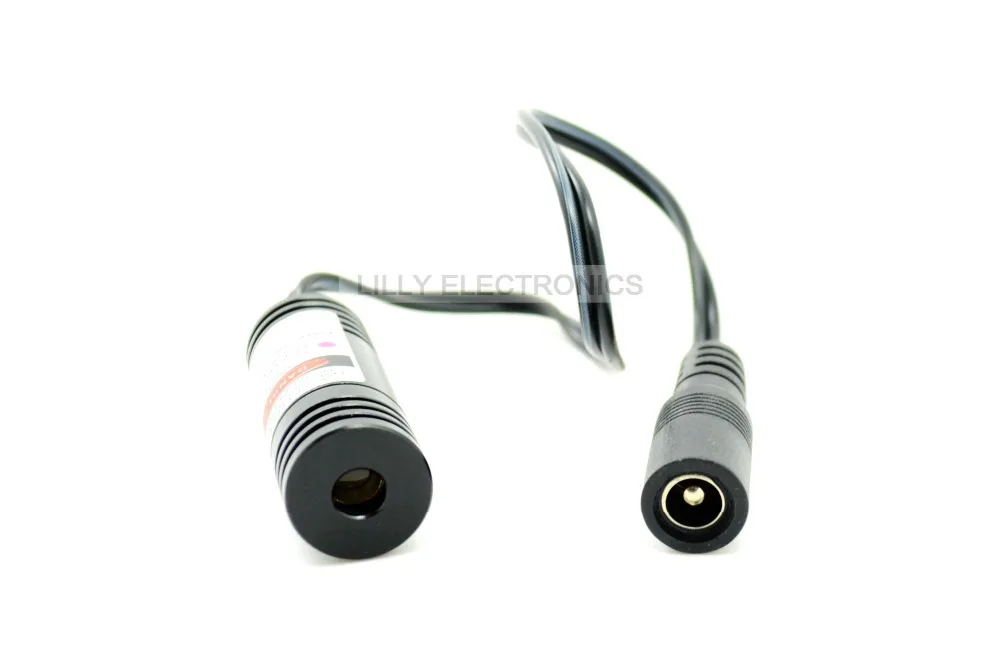 Violet/Blue Diode Lasers 405nm 200mw 5V Dot Module w/AC Connector &amp AC Adapter | Лампы и освещение