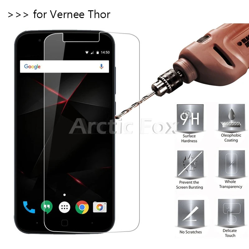 Премиум Закаленное стекло для Vernee Thor стеклянная Защитная пленка пленка|Защитные