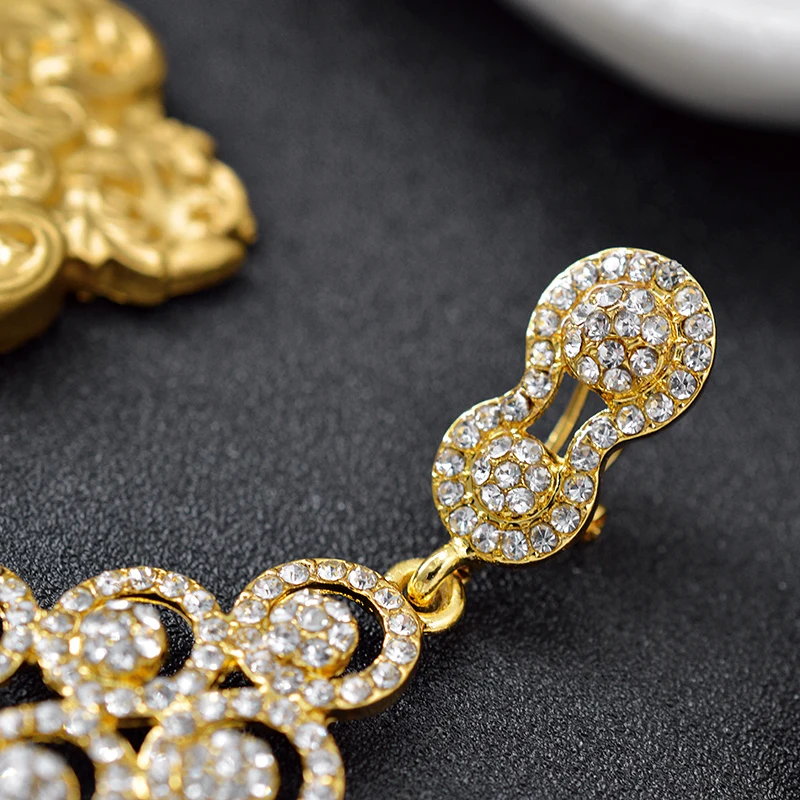 Классические ювелирные изделия Sunny Jewelry большие серьги для женщин длинные