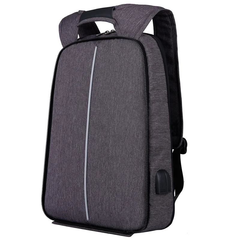 1806 Basic Bag XQXA, мужской рюкзак, черный, модный, сменный, многофункциональный, с usb зарядкой, для мужчин, 17 дюймов, для ноутбука, рюкзаки, для путешествий, деловая сумка для мужчин - Цвет: 1806 Basic Bag