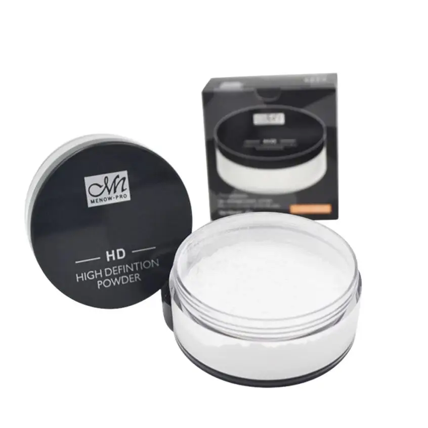 MENOW 2018 косметическая пудра водонепроницаемая полупрозрачная свободная для