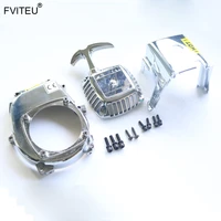 fviteu plastic chrome engine cover kitwith pull startercylinder coverside coverscrews for 23cc 30 5cc zenoah cy engine