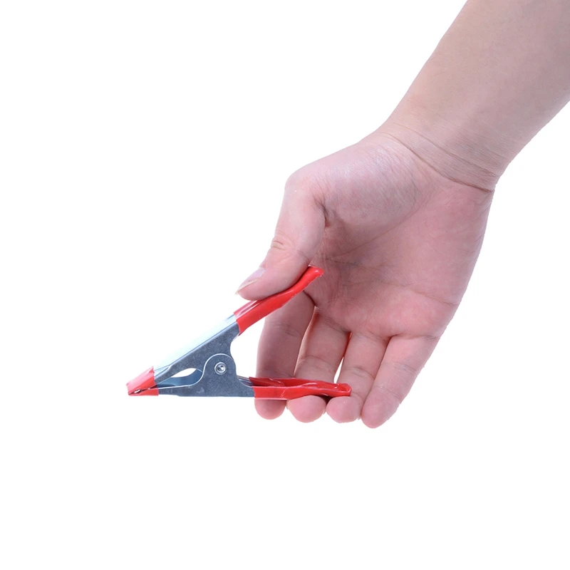 10 шт. Мини Металлические сверхмощные пружинные зажимы зажим под крокодила