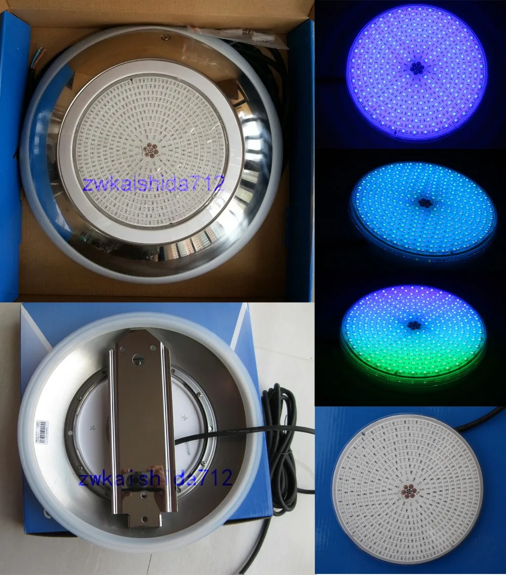 Подводный светодиодный светильник для бассейна SMD33W 12V rgb из нержавеющей стали