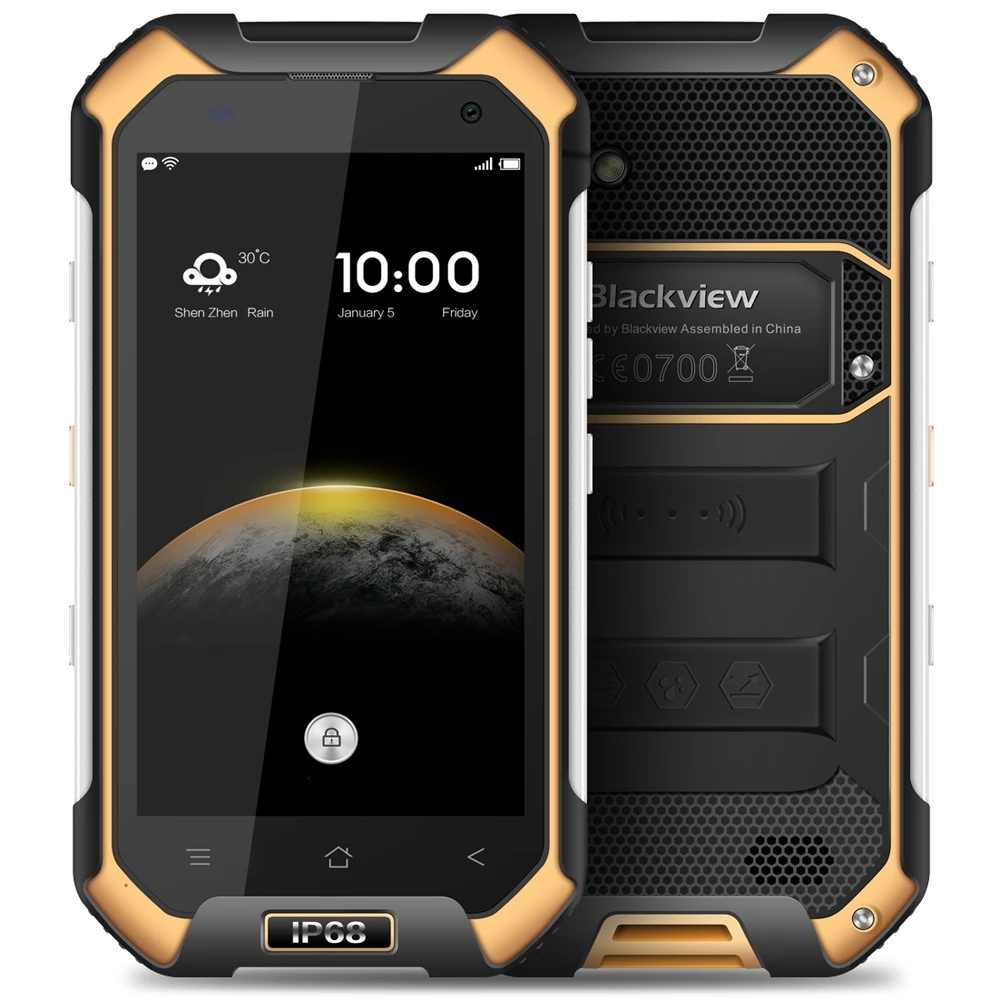 Blackview BV6000S 4 7 дюймов г смартфон Android 6 0 1280x720 MTK6735 ядра 2 ГБ Оперативная память 16