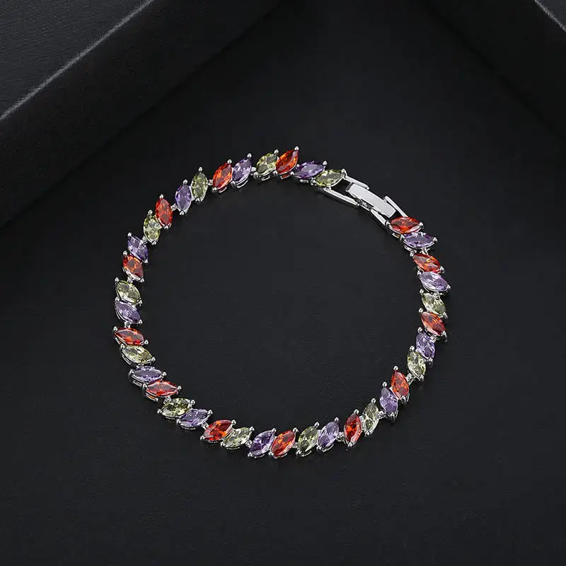 Женские вечерние свадебные браслеты с полным заполнением Ювелирные изделия