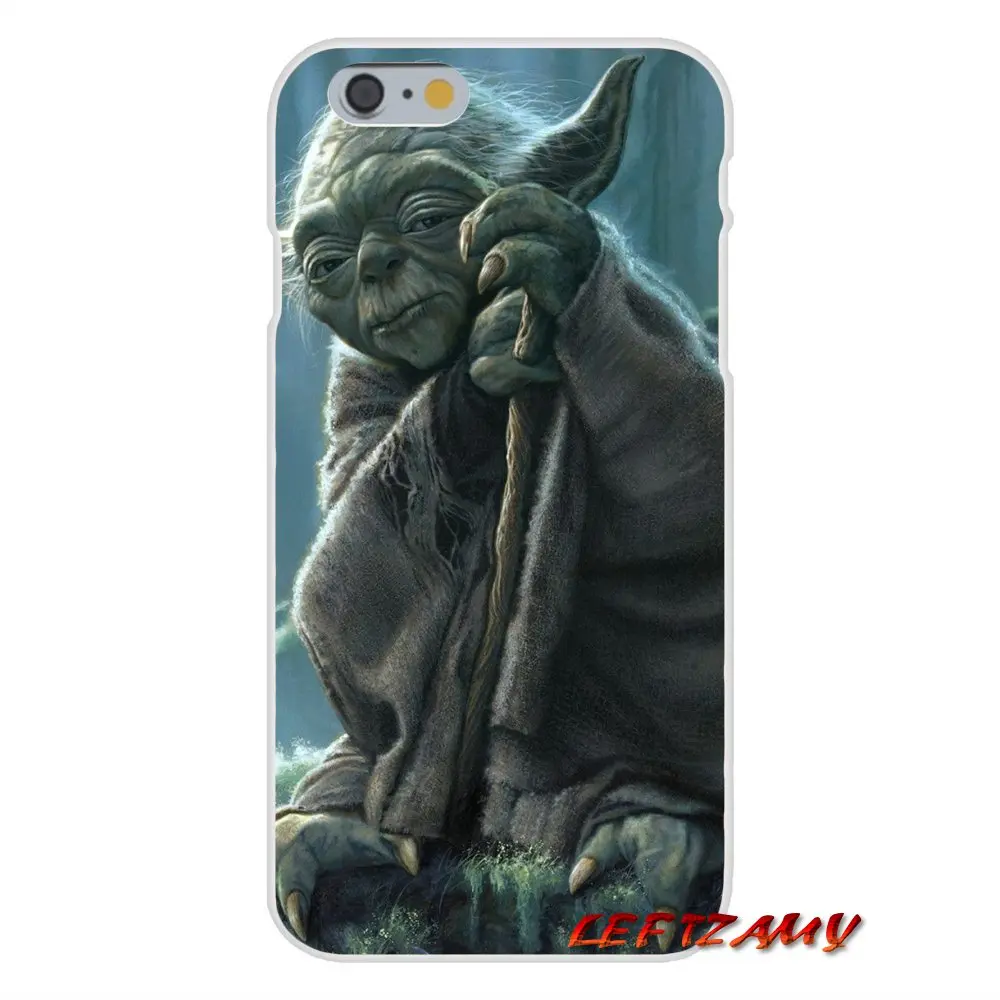 Для iPhone X XR XS MAX 4 4S 5 5S 5C SE 6 6S 7 8 Plus Star Wars Master Yoda аксессуары чехлы для телефонов |