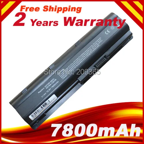 Аккумулятор для ноутбука HP Pavilion g4 g6 g7 CQ32 CQ42 CQ62 CQ72 DM4 HSTNN CBOX Q60C MU06 MU09 G32 7800