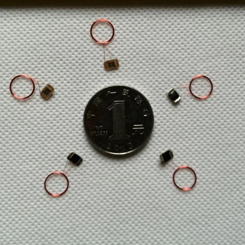 13 56 МГц ISO14443A диаметр 9 мм NFC 213 COB Чип и антенна|RFID бирки карты| |