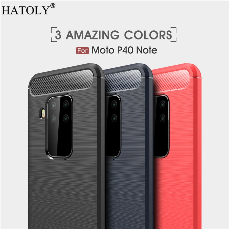 Для Motorola Moto P40 Note чехол для мягкий резиновый силиконовый телефона | Мобильные