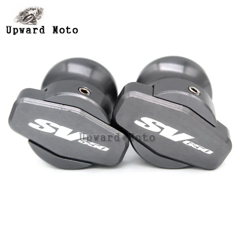 Для SUZUKI SV650 SV650S SV650X SV 650 650 S 650X аксессуары для мотоциклов винты Swin garm маятник Катушки слайдер M8 - Цвет: Titanium