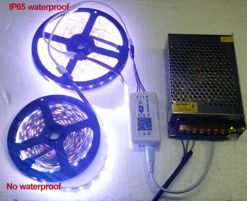 5-10 м 5050 RGB Светодиодная лента + Wifi контроллер от iPhone Android APP Power | Лампы и освещение