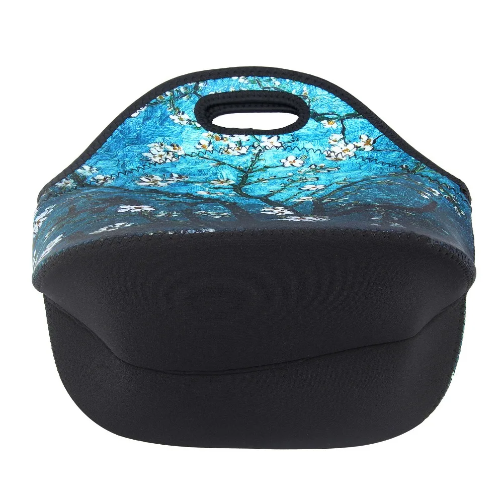 Изолированная неопреновая сумка для завтрака тоут сумочка контейнер еды