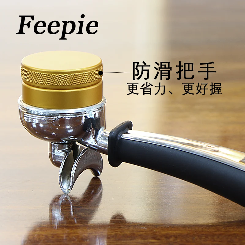 Convex Adjustable Coffee Espresso Tamper 304 Stainless Steel Three/Four Angled Slopes Base Powder Hammer Distribution Tools|Темперы для