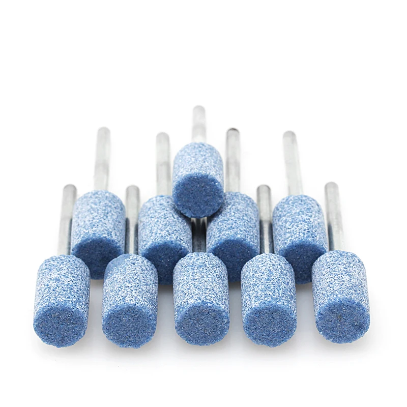 10 шт. роторный дремель инструмент абразивный камень точки электрический