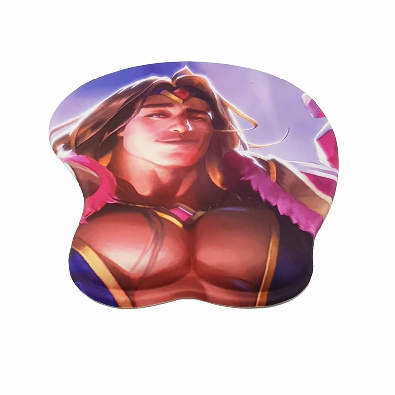 Коврик для мыши Ahri RIVAN Taric Design Anime 3D Oppai упор на запястье|wrist rest|mouse pad wrist restdesign mouse |