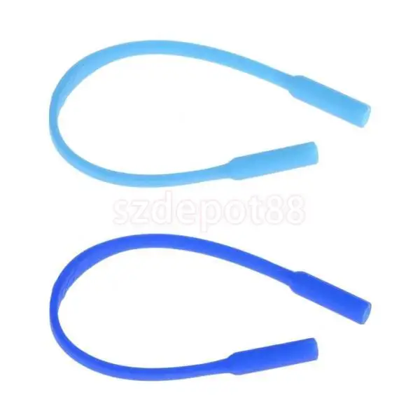 2 шт. силиконовый шнур для очков очки солнцезащитные держатель ремешок фиксатор