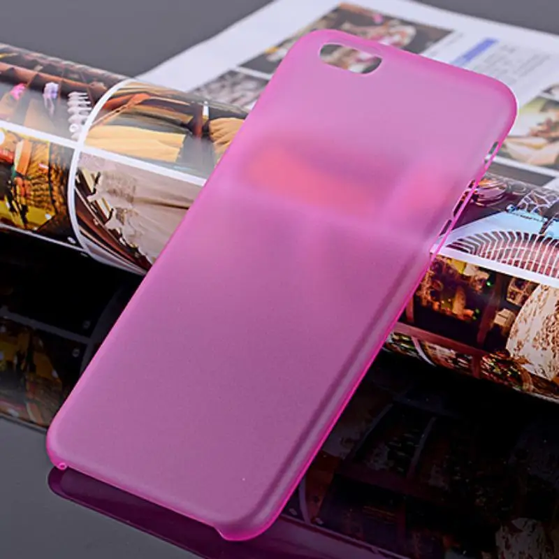Ultra Thin Case For Iphone XS X 8 7 6 Plus 5 5S SE 5C PC Hard Protective Matte Clear 10 Colors Available |