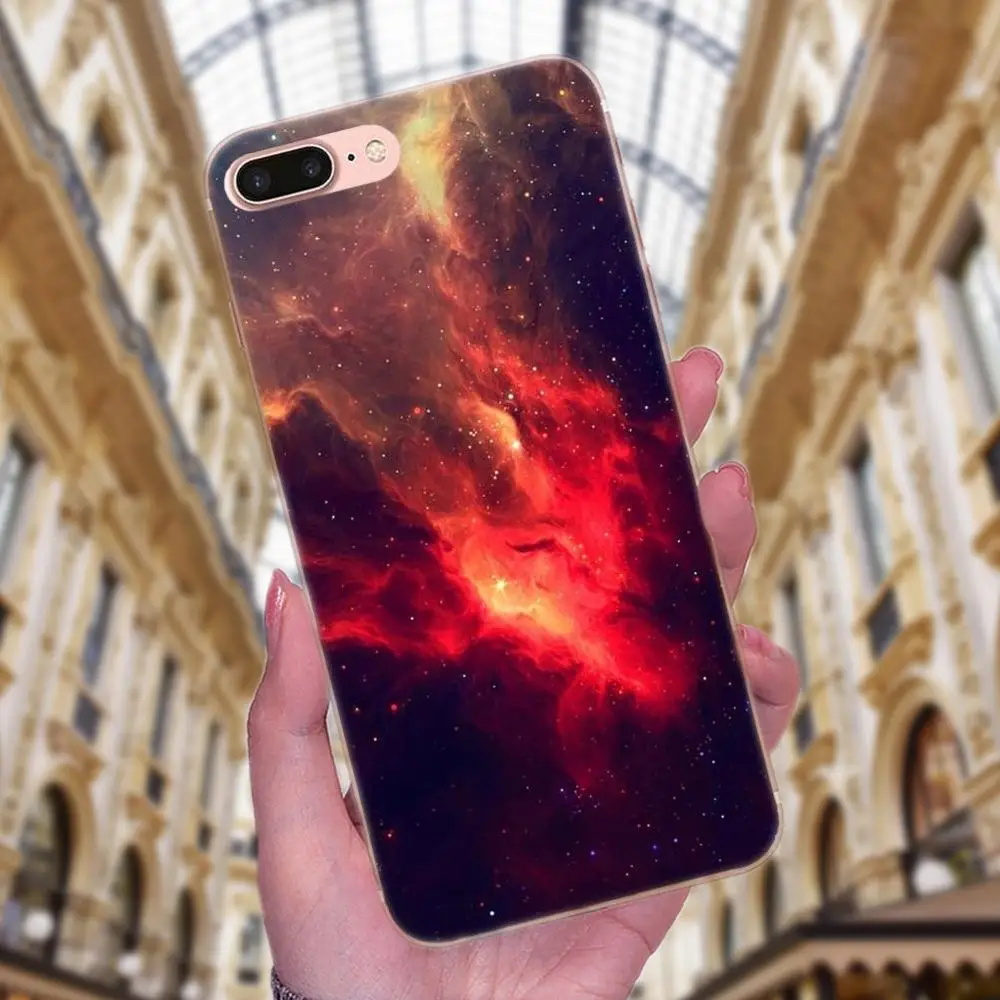 Space Planet Blue Interstellar Pattern For Sony Xperia Z Z1 Z2 Z3 Z4 Z5 compact Mini M2 M4 M5 T3 E3 E5 XA XA1 XZ Premium | Мобильные