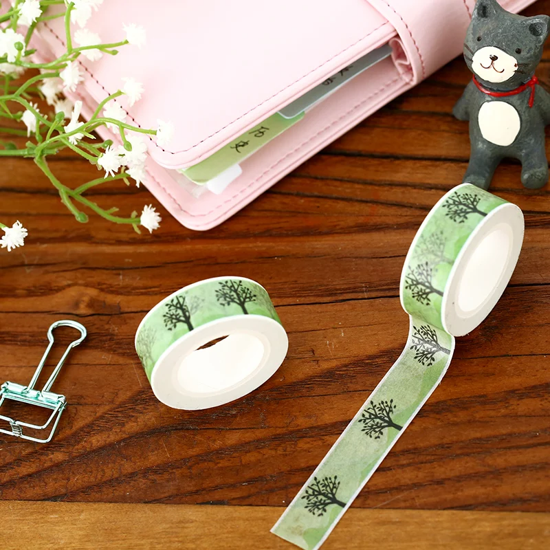 

Paper Tapes Tree Art Drafting Washi Tape Masking Decorative Adhesive Tape Scrapbooking Stickers