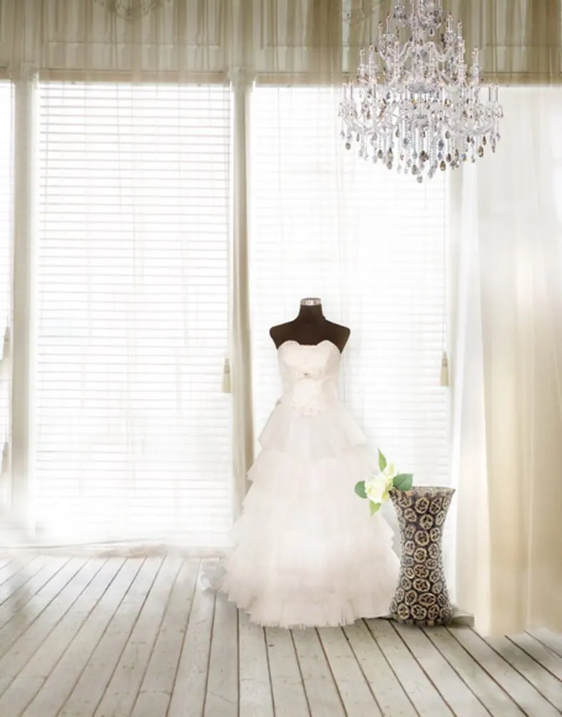 

Фон для фотосъемки с изображением деревянного пола Комнаты свадебного платья 5 х7 футов