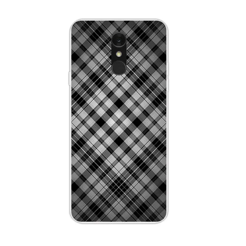 Прозрачный ТПУ для LG Q7 + задняя крышка телефона 5 дюйма Искусственный Мягкий