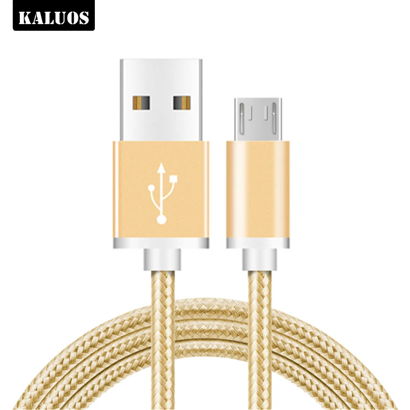 Зарядный кабель KALUOS Micro USB 2 м для Xiaomi 3 Redmi Note 5 5A 6 Pro Samsung S7 Android Phone зарядный Huawei P8