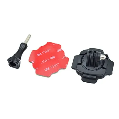 Комплект аксессуаров 360D вращающееся Крепление на шлем + удлинитель клейкая