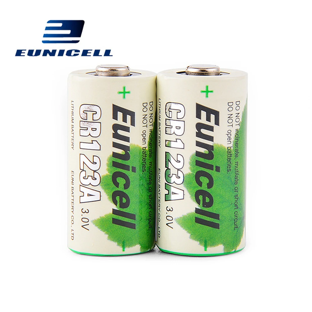 Eunicell 8 шт. 1300 мА/ч 2/3A CR123A CR123 CR 123 CR17335 VL123A CR17345 16340 для светодиодный камеры игрушки 3 V