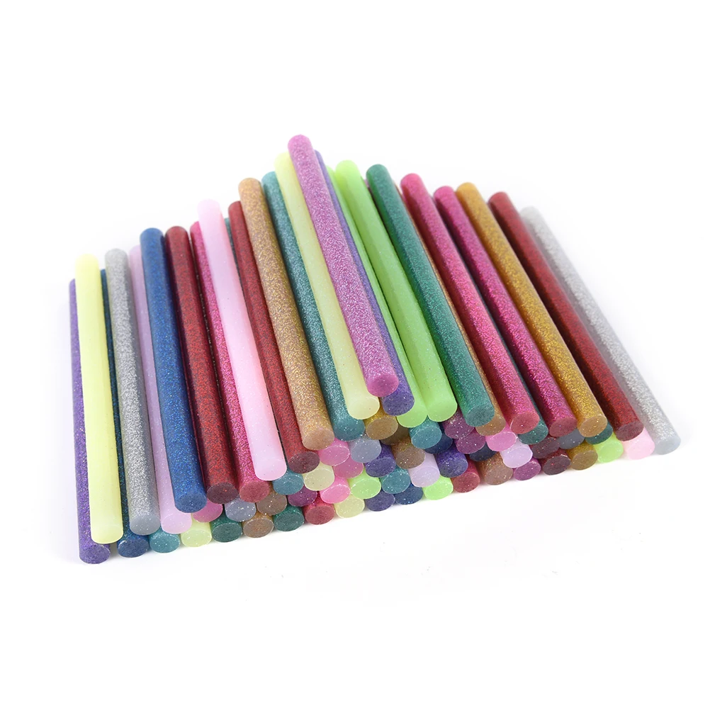 5 шт. женские блестящие клеевые палочки расплавленная Колла Палка для Riscaldamento