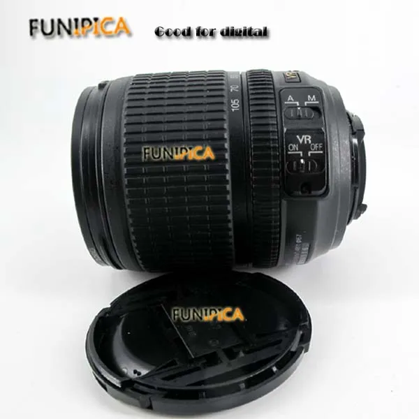 18 105 мм f/3 5 6G ED VR объектив AF S DX для Nikon D3200 D3300 D3400 D5200 D5300 D5500 D90 Бесплатная