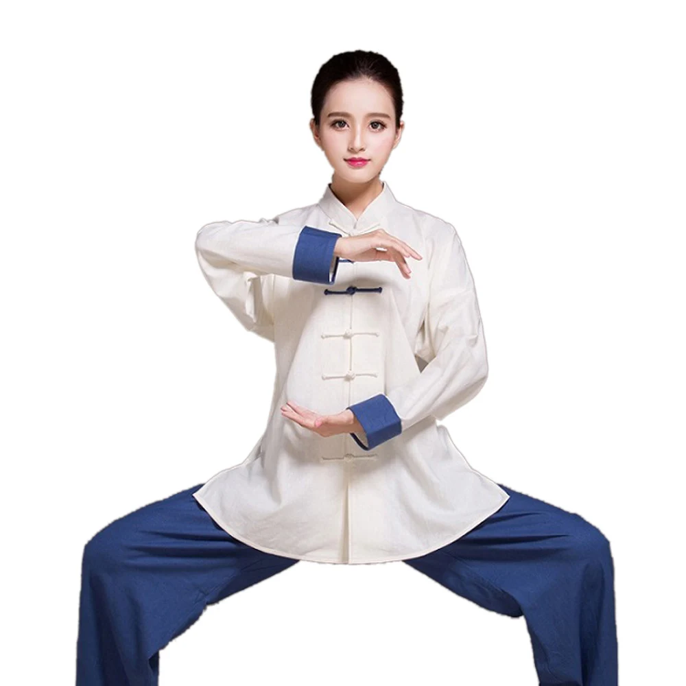 

Chinese Traditional Linen Tai Chi Uniform Martial Art Suits Kung Fu Clothing Taiji Wushu Clothes Jackets+Pants