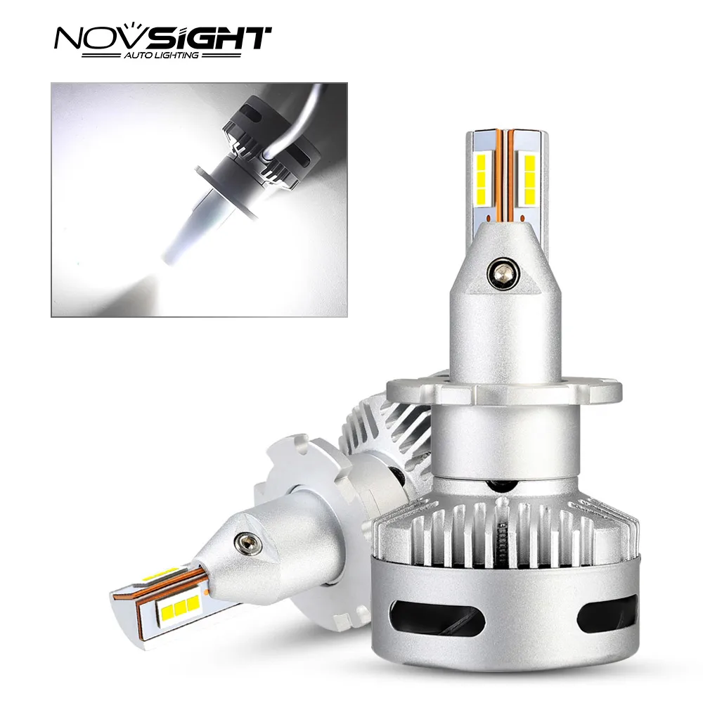 Автомобильные аксессуары NOVSIGHT фары для проектора H7 Led H11 H8 9005 9012 D1 D2 90W 12000LM 6500K