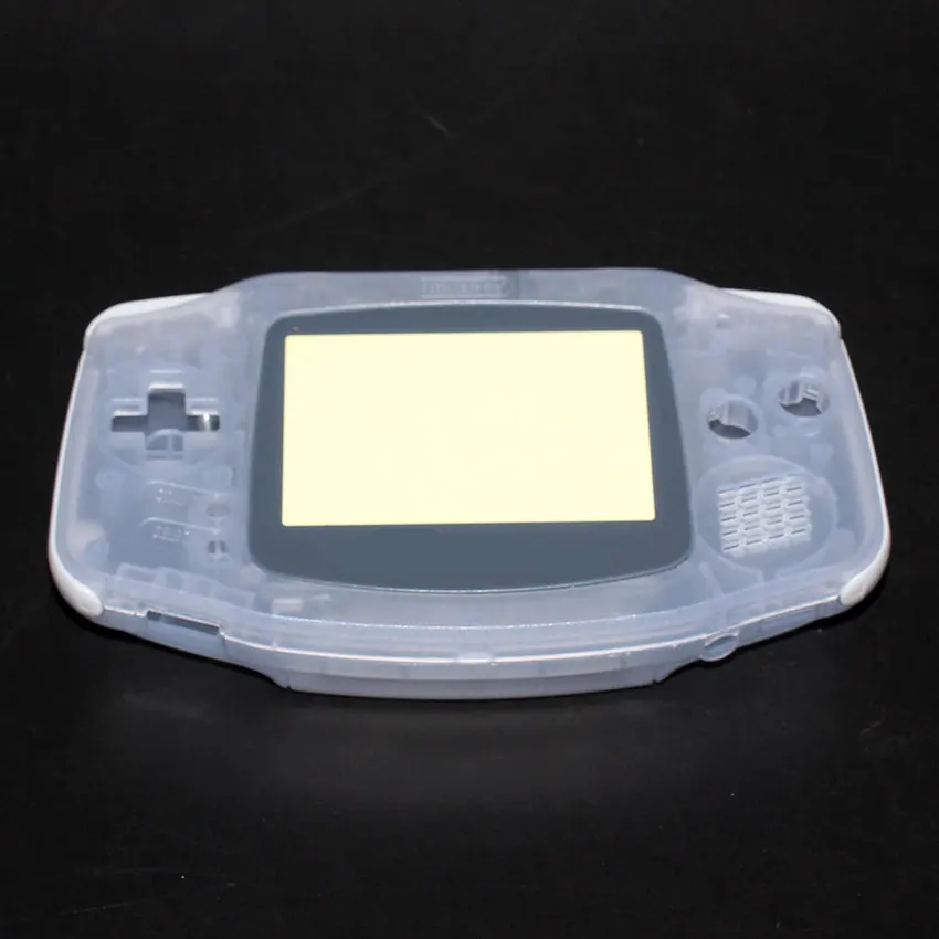 Clear Light purple ChengHaoRan для Gameboy Advance Shell Полный корпус чехол для nintendo GBA Корпус чехол консоль кнопки отвертка - Цвет: Clear Light purple