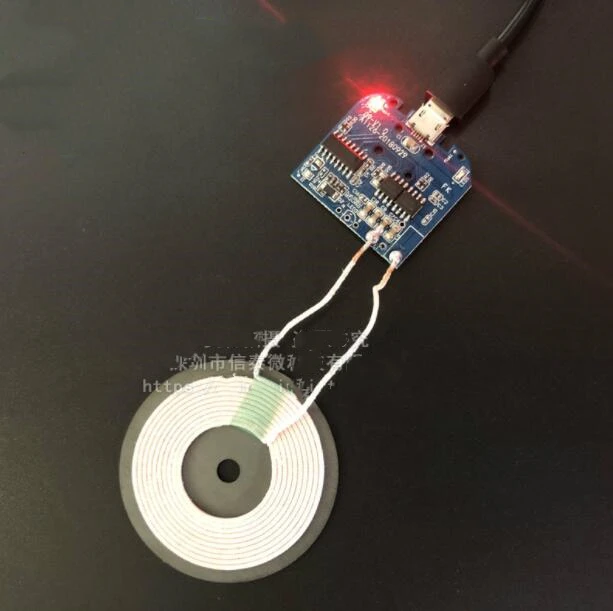 Модуль беспроводного передатчика высокой мощности 5 Вт/1 А/Беспроводная зарядка