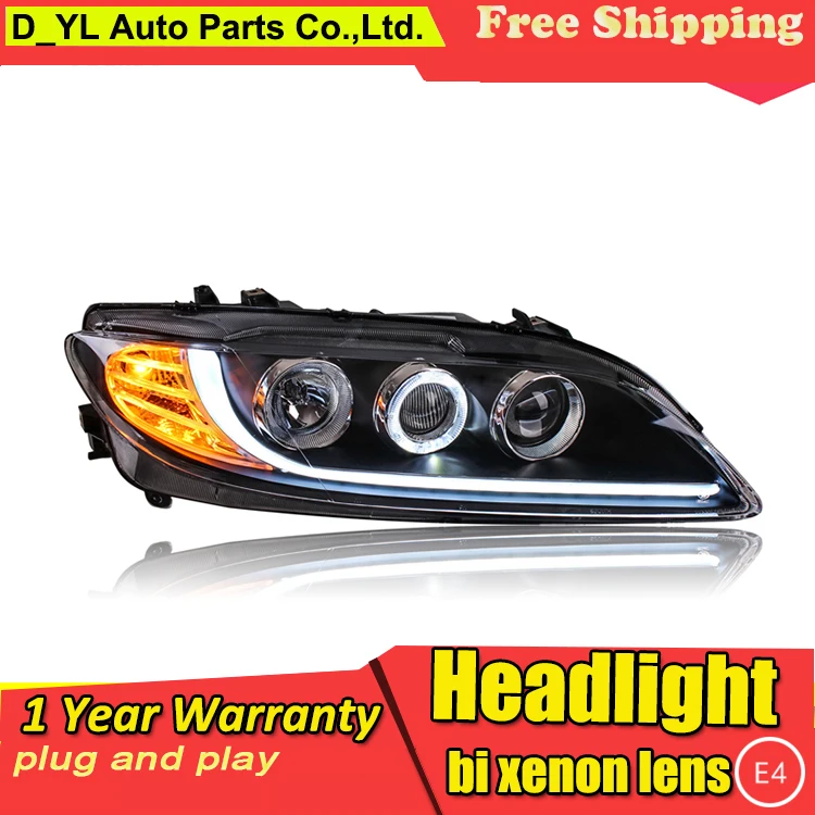 

Car Styling Headlights for Mazda 6 2003-2015 LED Headlight for IMazda 6 Head Lamp LED Daytime Running Light LED DRL Bi-Xenon HID