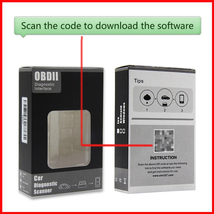 ELM327 WI FI V1.5 автомобильный диагностический инструмент ELM 327 сканер OBD II чип PIC18F25K80