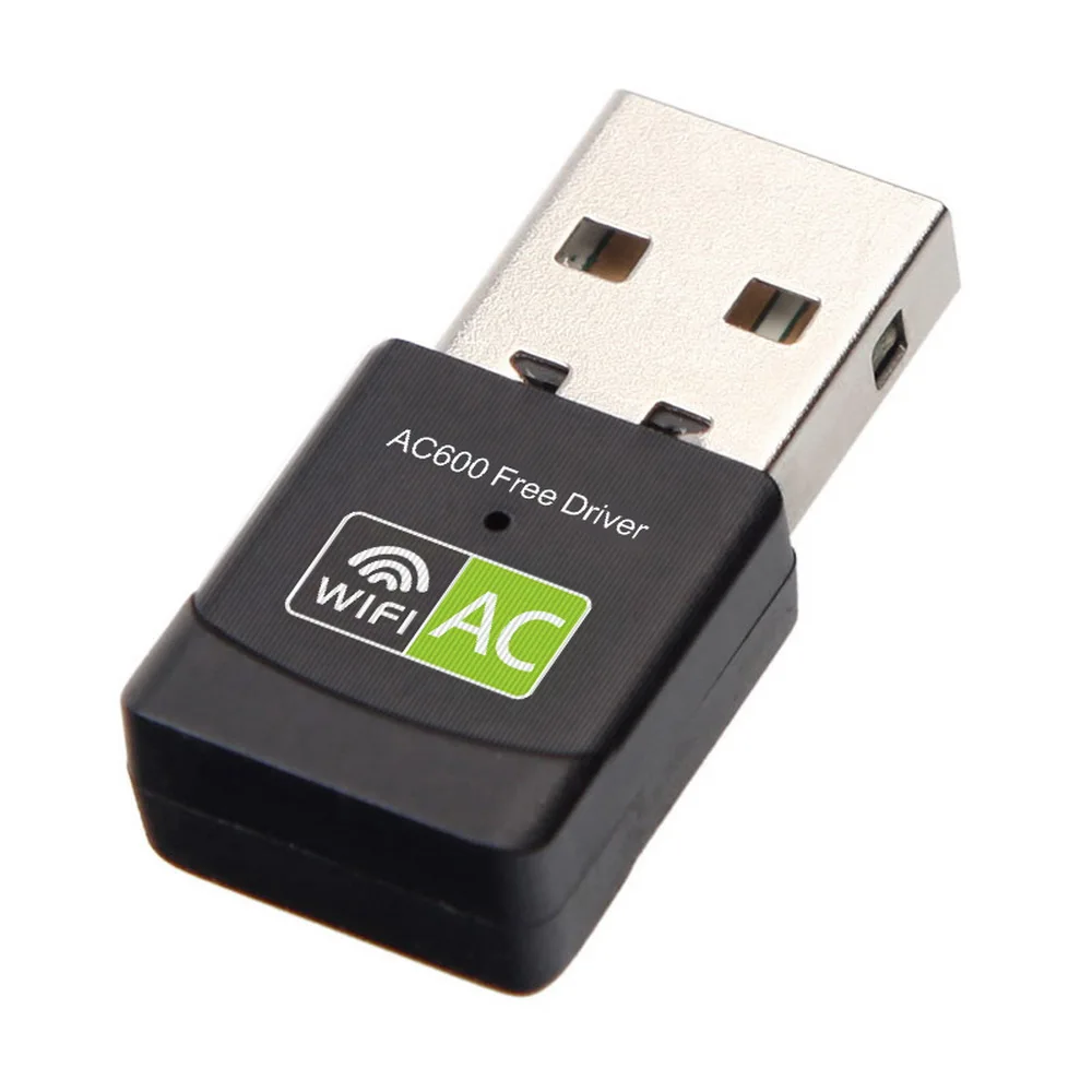 Kebidu Бесплатный драйвер 2 4 + 5 ГГц 600 Мбит/с USB Wifi адаптер беспроводной приемник