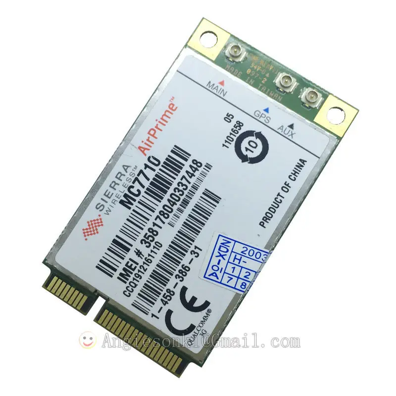 Разблокированный Sierra AirPrime MC7710 LTE/HSPA/EDGE/GPRS/GSM + 4G 3G модуль PCI E 100 Мбит/с карта