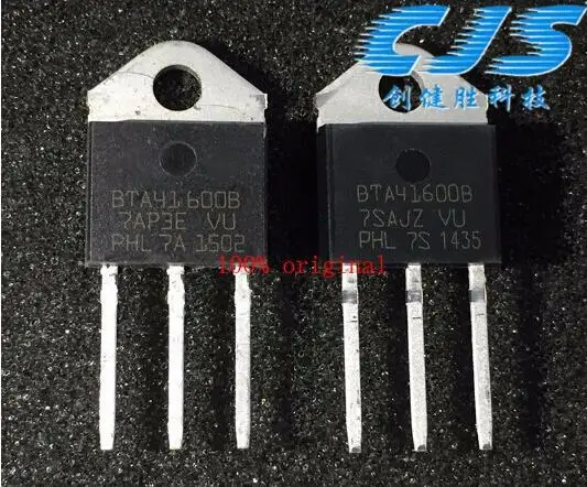 Оригинальные лучшие цены 5 шт. BTA41 600 600B BTA41600B BTA41600 247 40A 600V симисторов|triac|triac 40atriac bta41