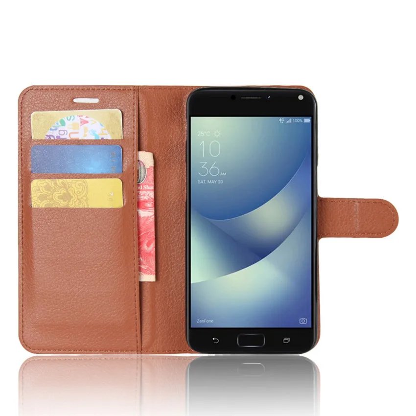 Чехол для Asus Zenfone 4 Max ZC554KL, высококачественный флип-чехол для Asus Zenfone 4 Max ZC554KL, Высококачественная Кожаная подставка