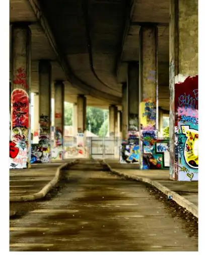 Виниловый тканевый фон для детской фотосъемки с изображением граффити уличной