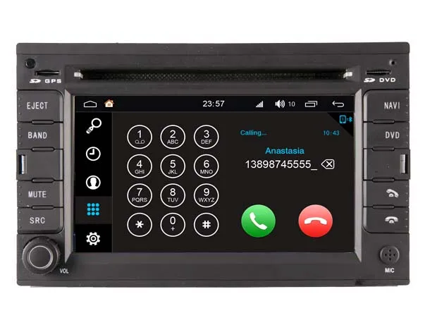 S190 4 ядра android 7.1 аудио автомобиля для VW Golf Чико (2004-2009) dvd-плеер головное устройство