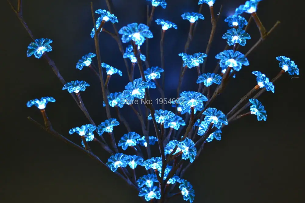 Светодиодная лампа в виде цветка акриловая ветки 20 дюймов 60 светодисветодиодный