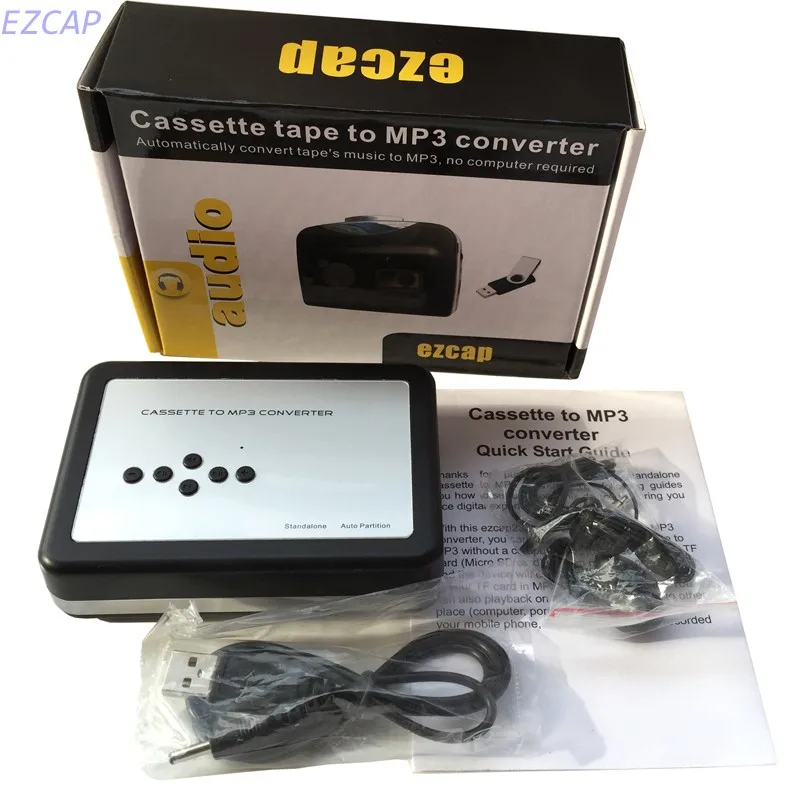 Usb кассета в mp3 конвертер конвертировать старую кассетную ленту сохранить SD TF